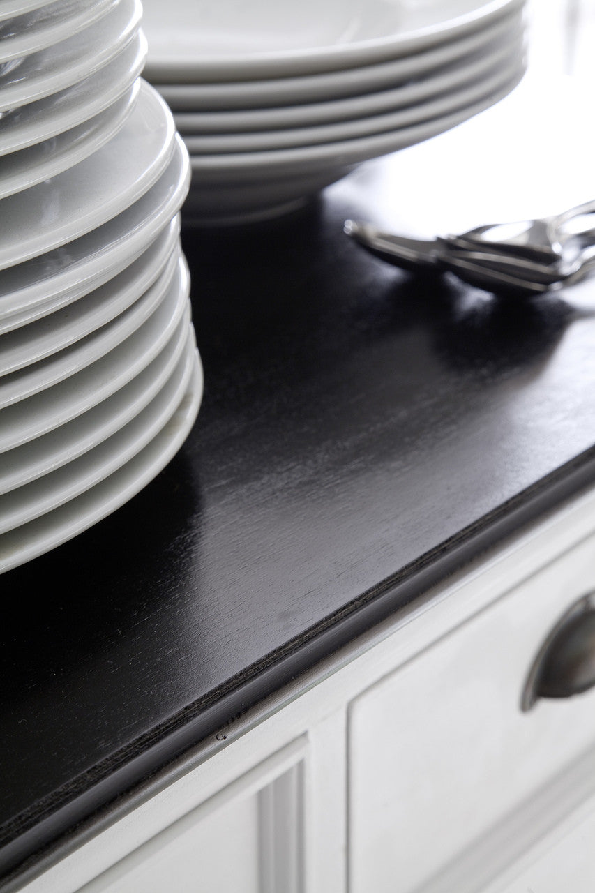 Modern Farmhouse Buffet with Sliding Doors 49"