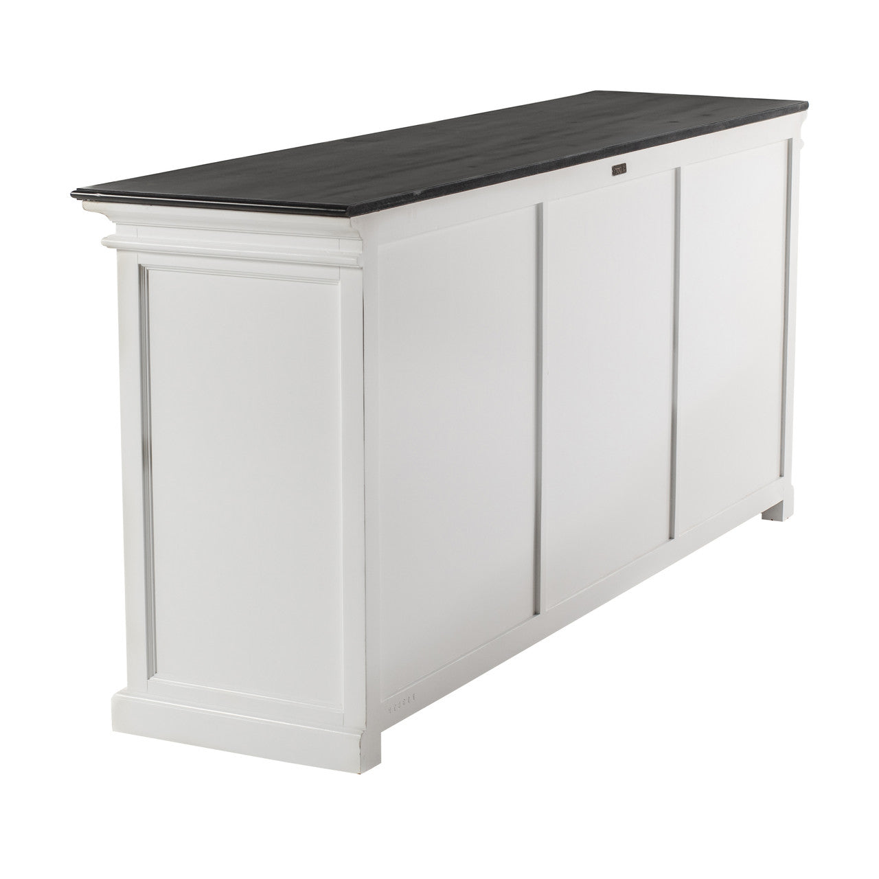 Modern Farmhouse Buffet with 4 Glass Doors 57"