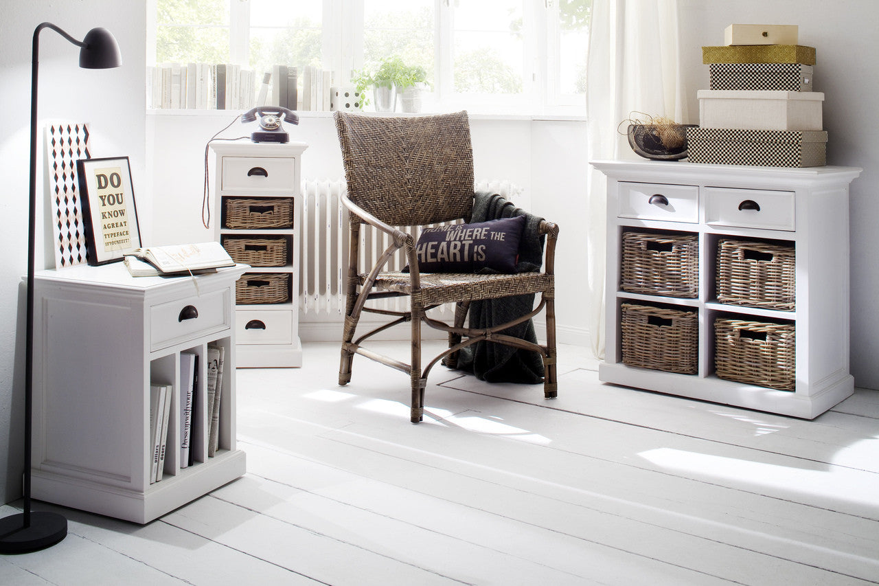 Coastal Wicker Jester Chair (Set of 2) 26"