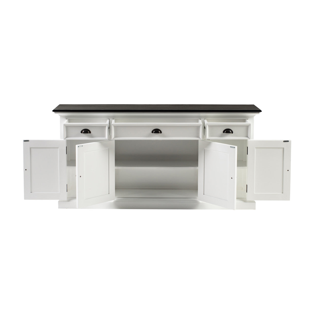 Modern Farmhouse Buffet Console Table 65"
