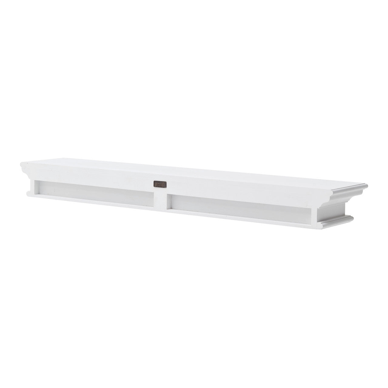 French Coastal Floating Wall Shelf, Extra Long 47"