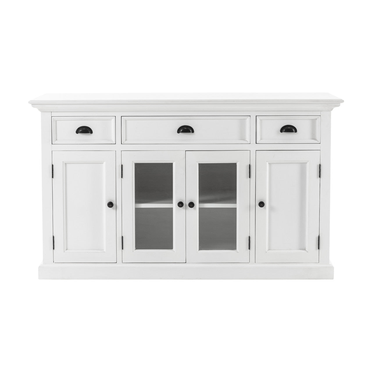 French Coastal Buffet with 4 Doors 3 Drawers - ZNS-B191