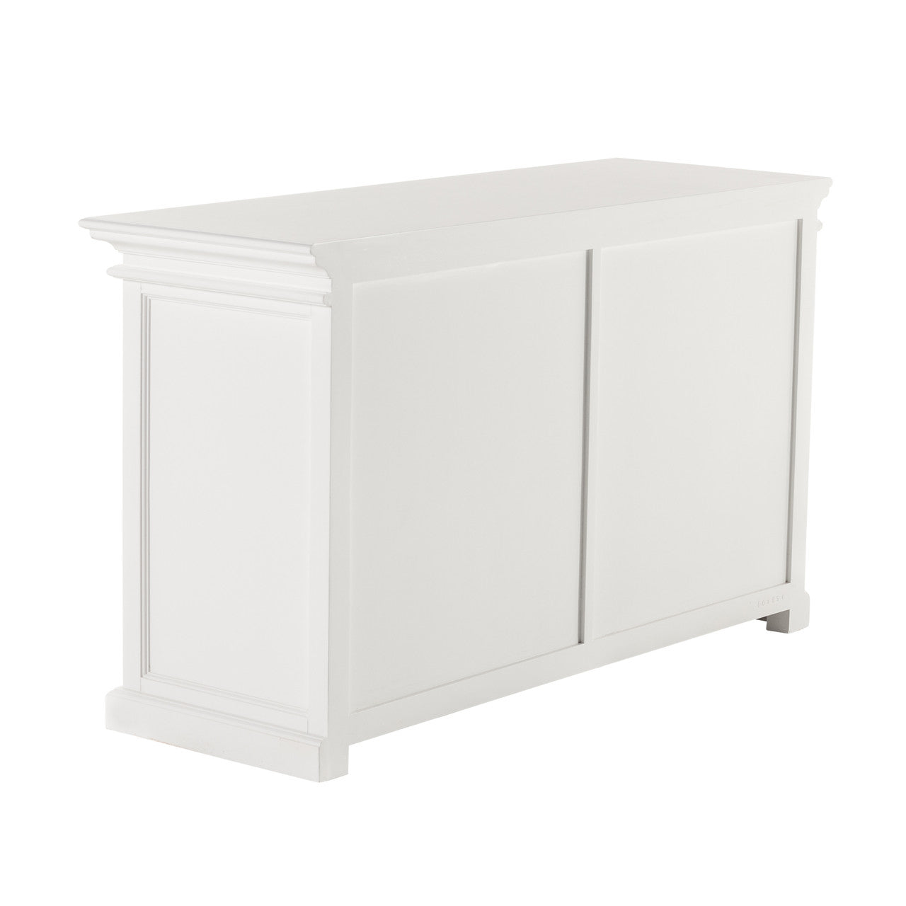 French Coastal Buffet with 4 Glass Doors 57"