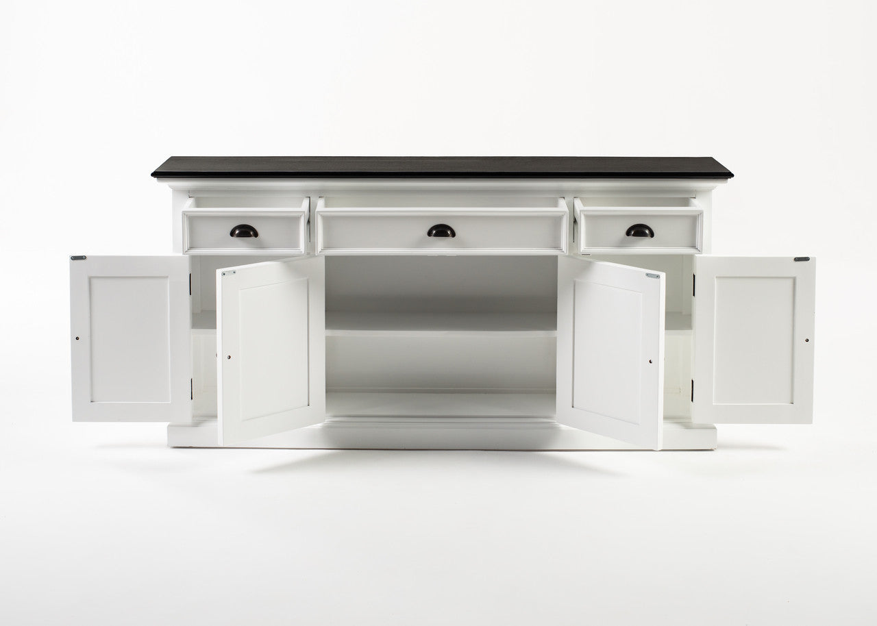 Modern Farmhouse Buffet Console Table 65"