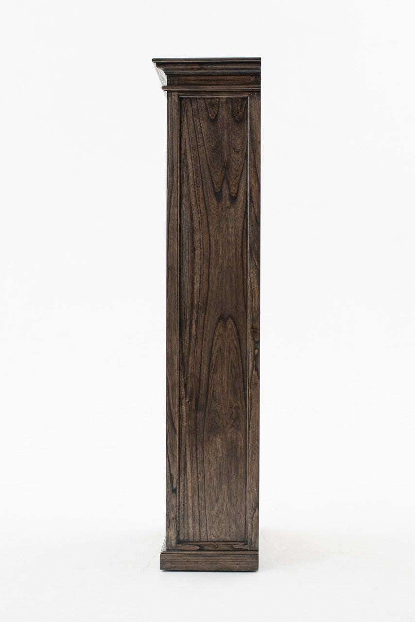 French Rustic Bookcase with 1 Drawer 32"
