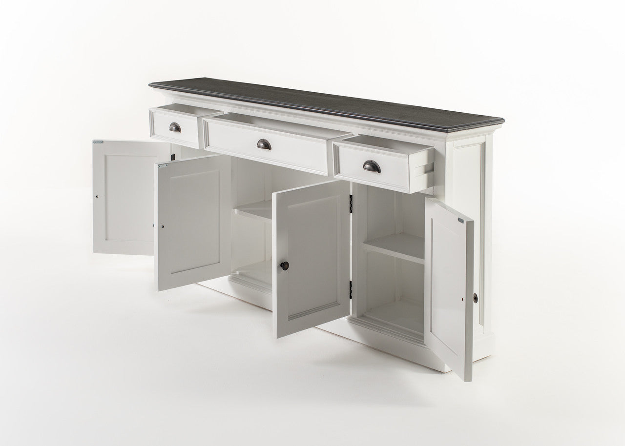 Modern Farmhouse Buffet Console Table 65"