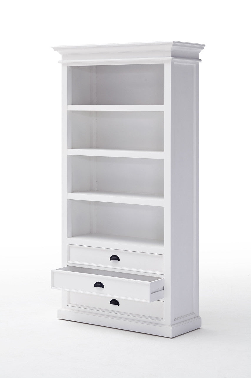French Coastal Bookcase 39"