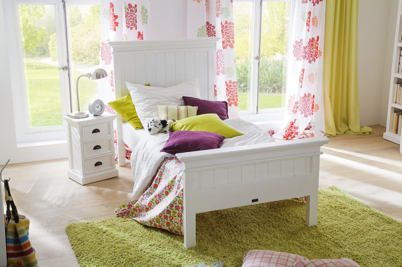 French Coastal Bedside Drawer Unit 16"