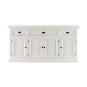 French Coastal Buffet Console Table 65"