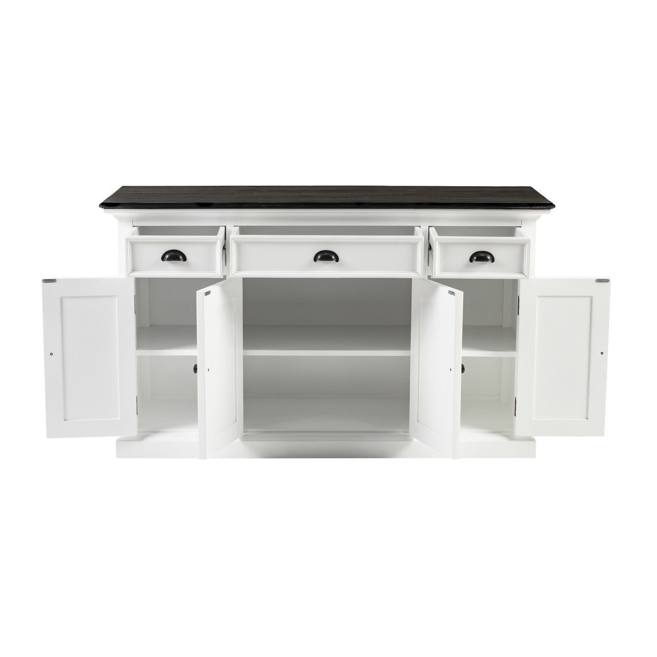 Modern Farmhouse Buffet with 4 Doors 3 Drawers - ZNS-B192CT