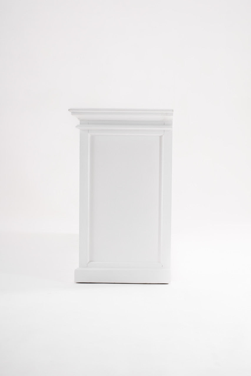 French Coastal Display Buffet with 4 Glass Doors 64"
