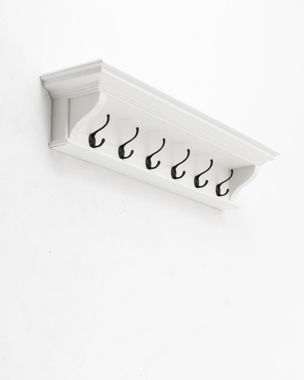 French Coastal 6 Hook Coat Rack 100cm 39"