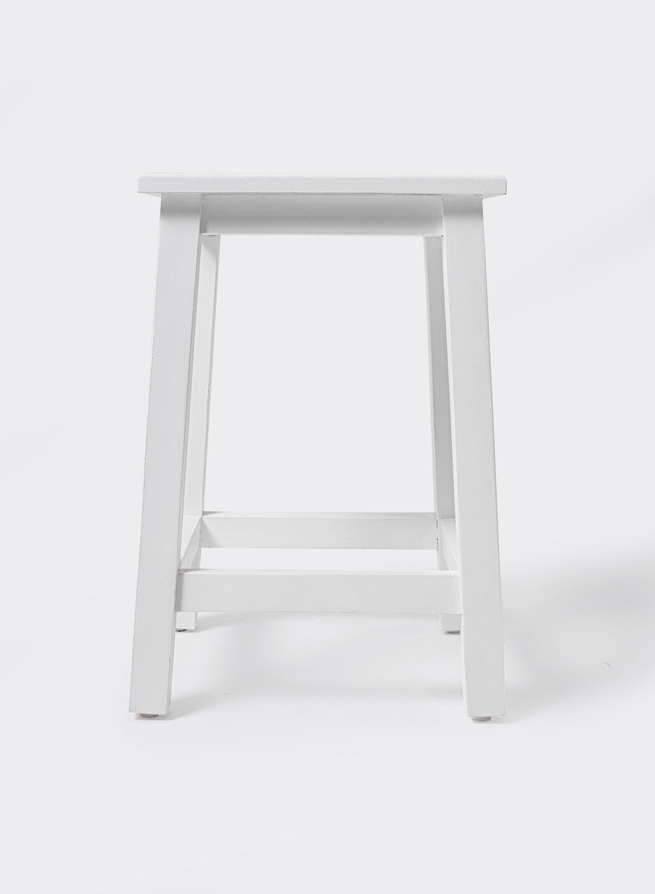 French Coastal Stool 15"