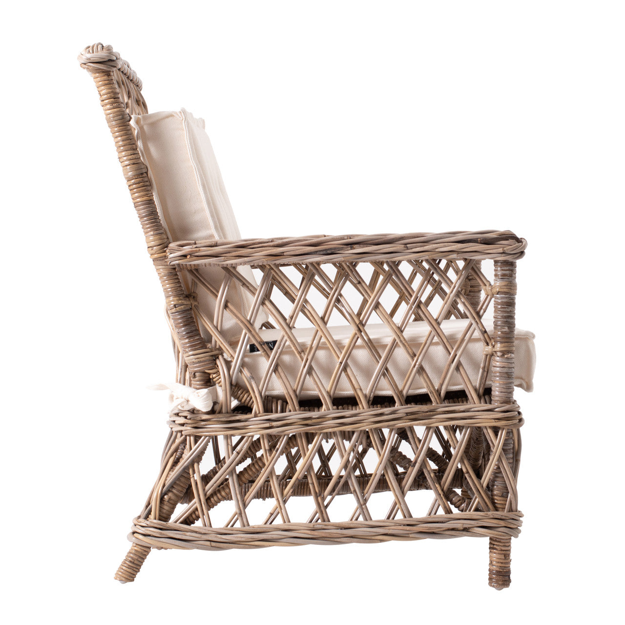 Coastal Wicker Marquis Chair (Set of 2) 30"