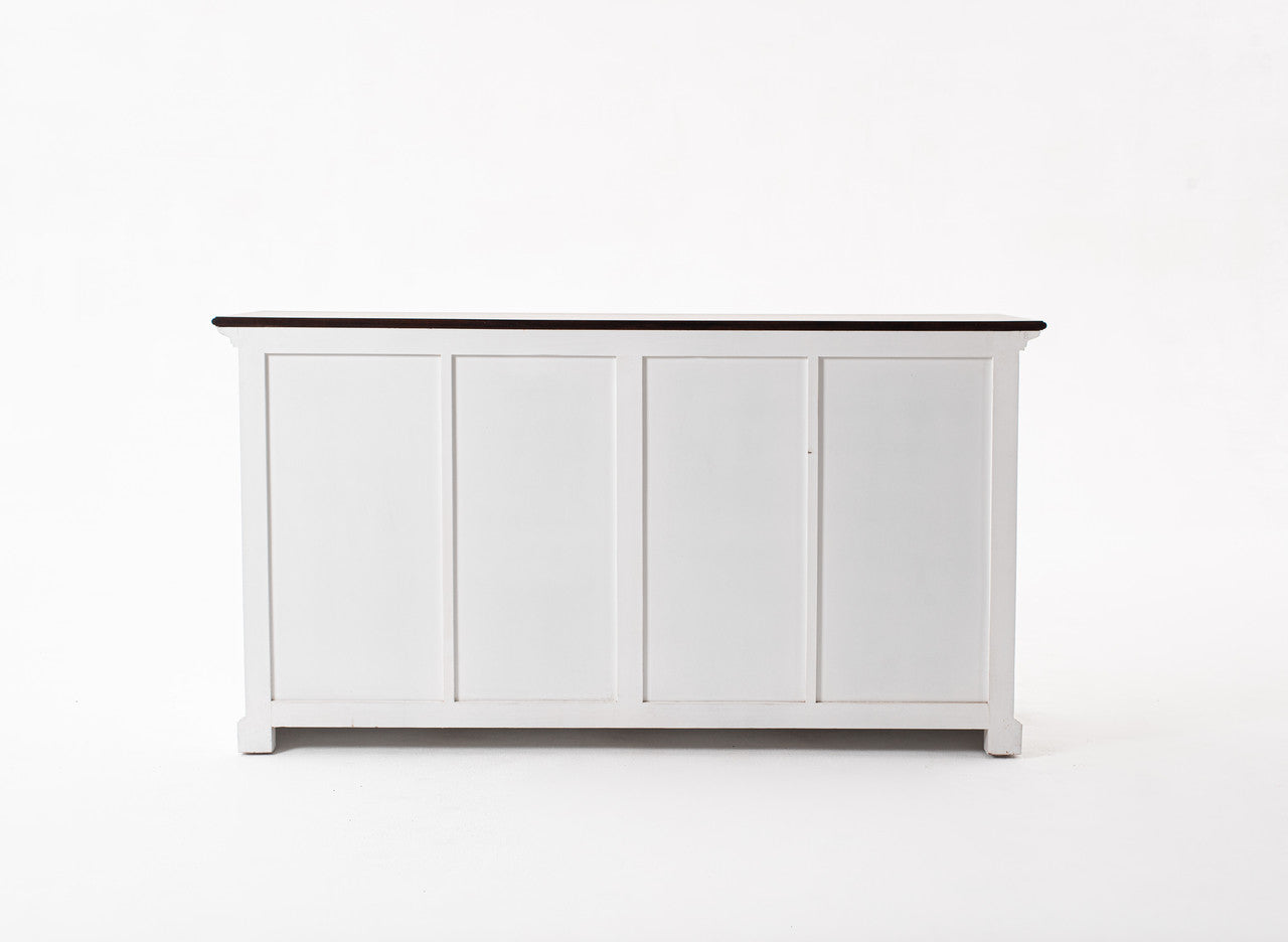 Modern Farmhouse Buffet with 4 Baskets 63"