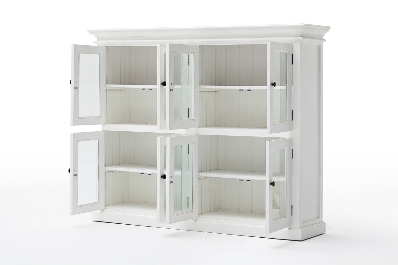 French Coastal Pantry 8 Doors 65"