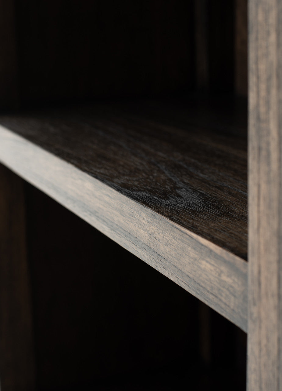 French Rustic Bookcase with 1 Drawer 32"