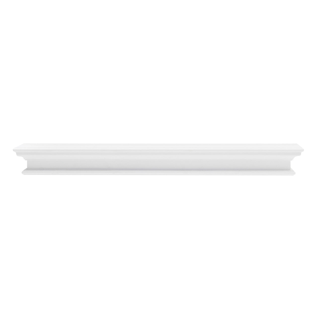 French Coastal Floating Wall Shelf, Extra Long 47"