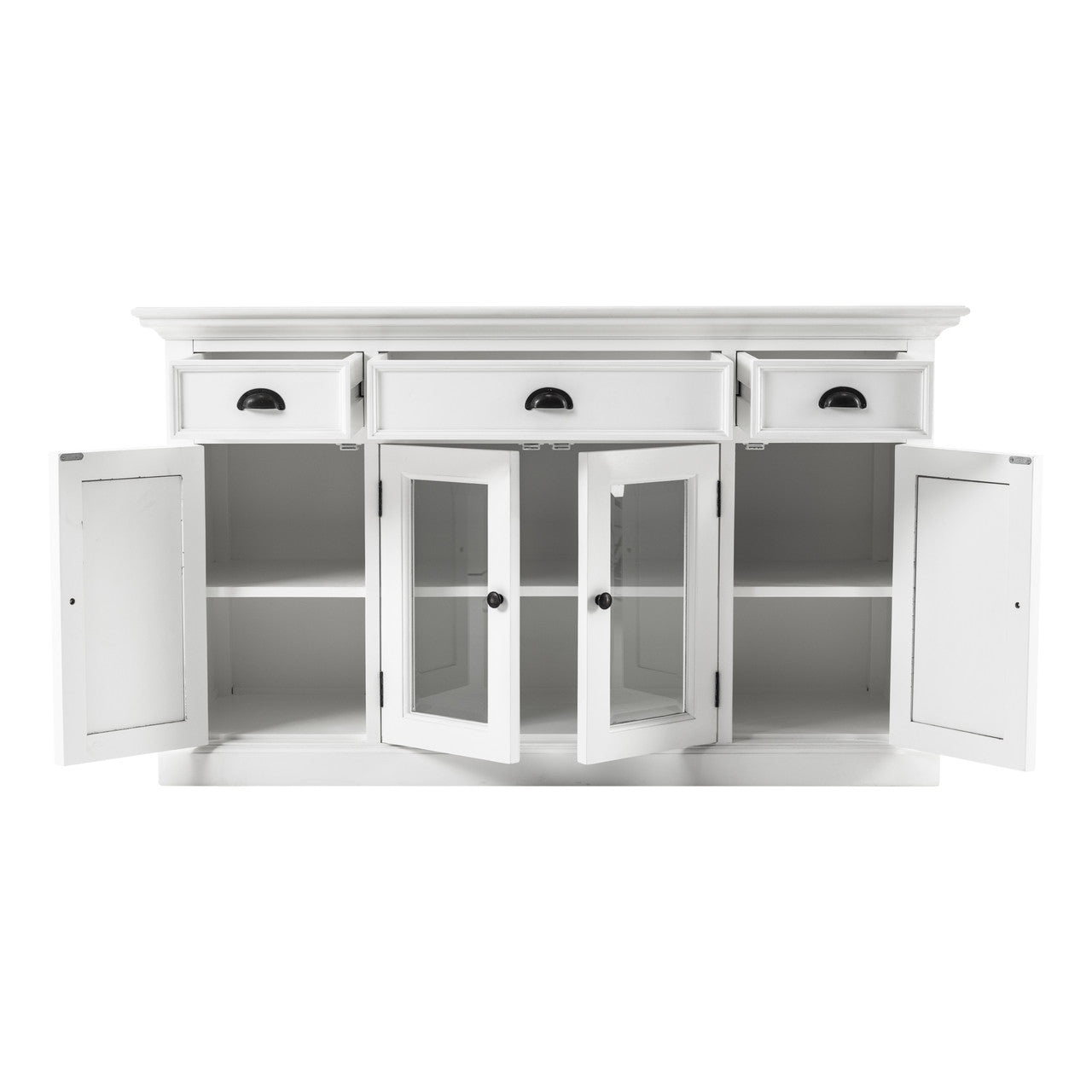 French Coastal Buffet with 4 Doors 3 Drawers - ZNS-B191