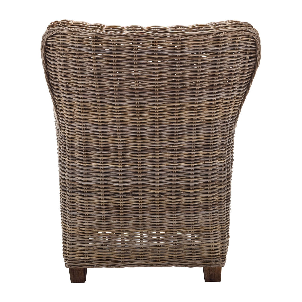 Coastal Wicker Queen Chair 34"