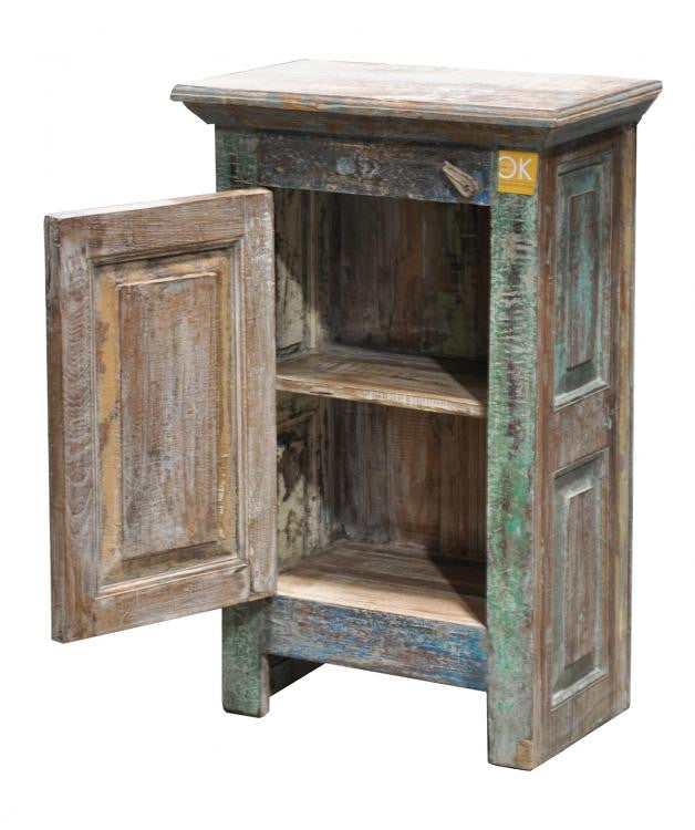 Shabby Chic 1 Door Bedside Table