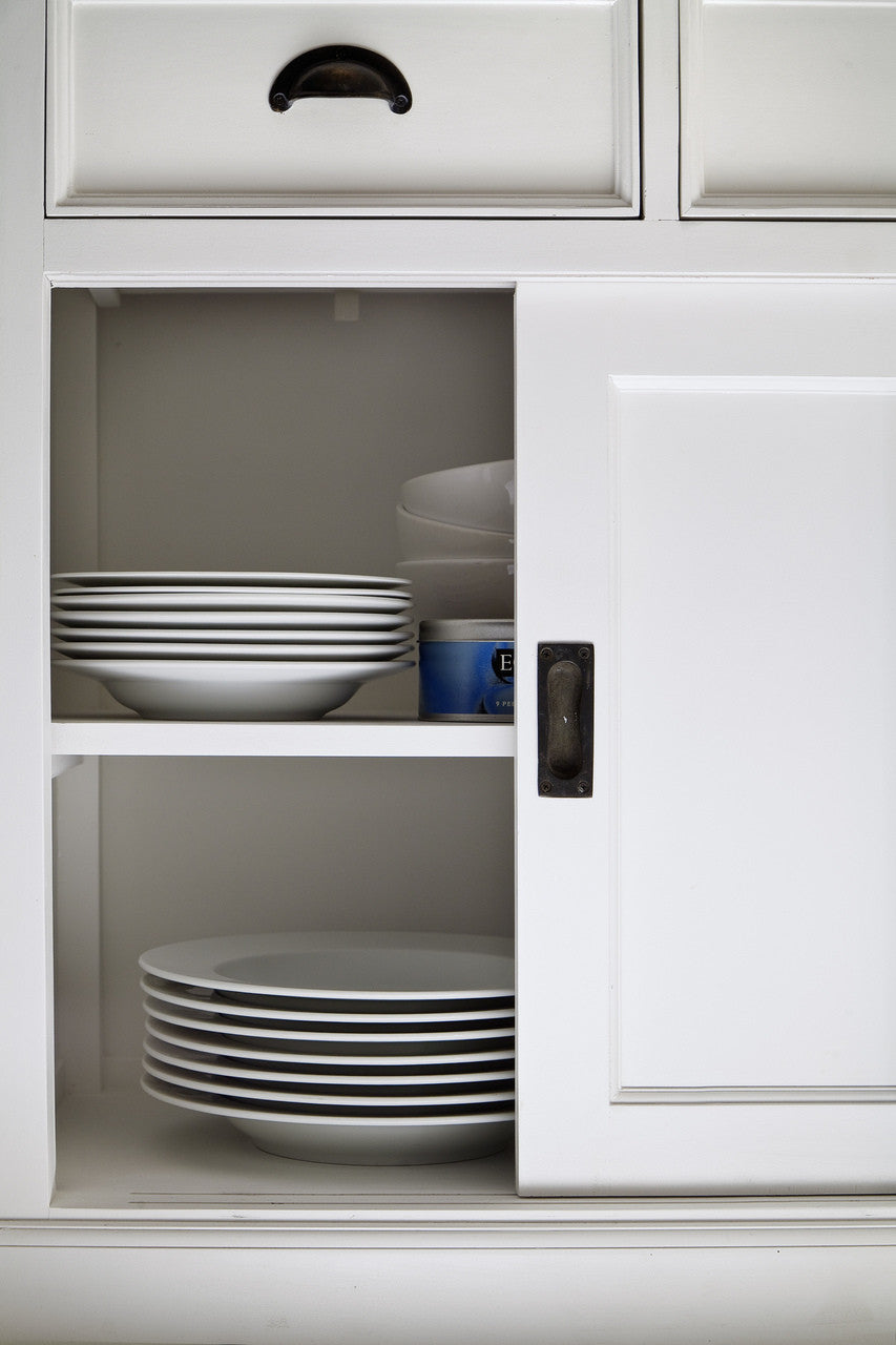 Modern Farmhouse Buffet with Sliding Doors 49"