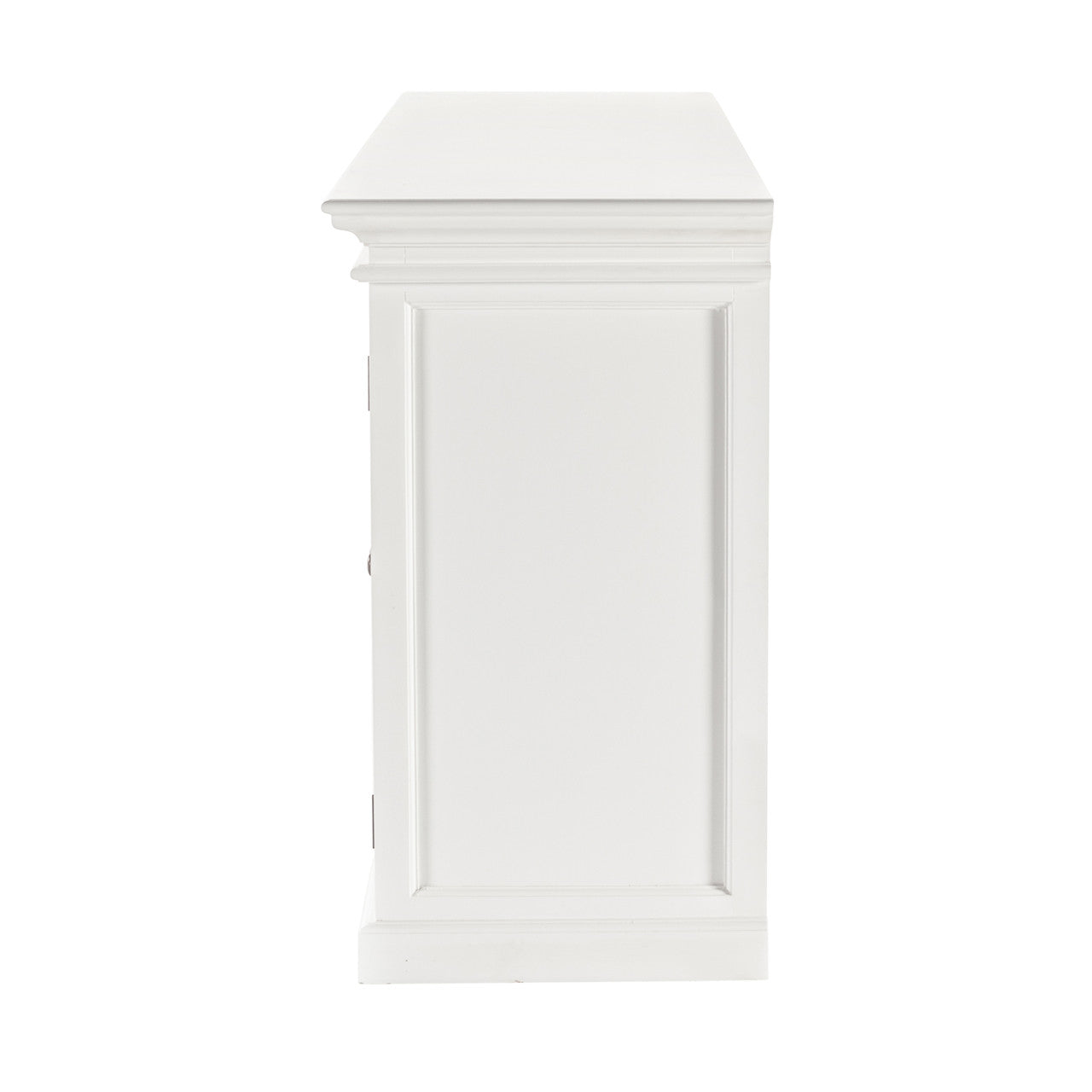 French Coastal Buffet with 6 Glass Doors 79"