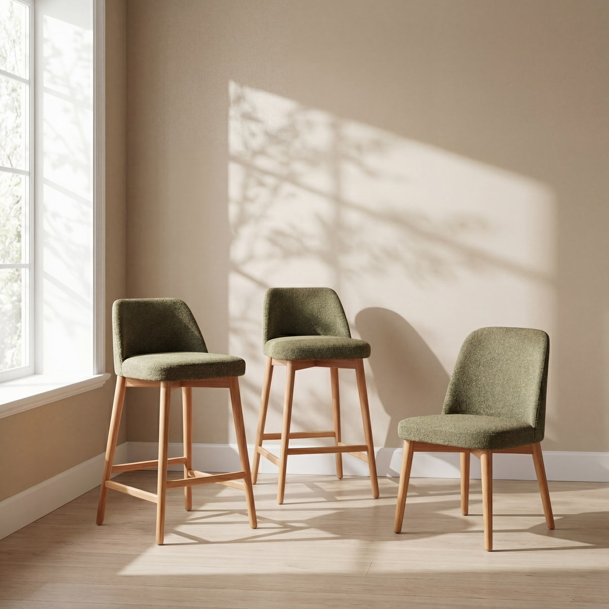 Tonia Bar Stool - Texan Burnish Guardian Seat - Domasco Frame by Urbia - detail 6
