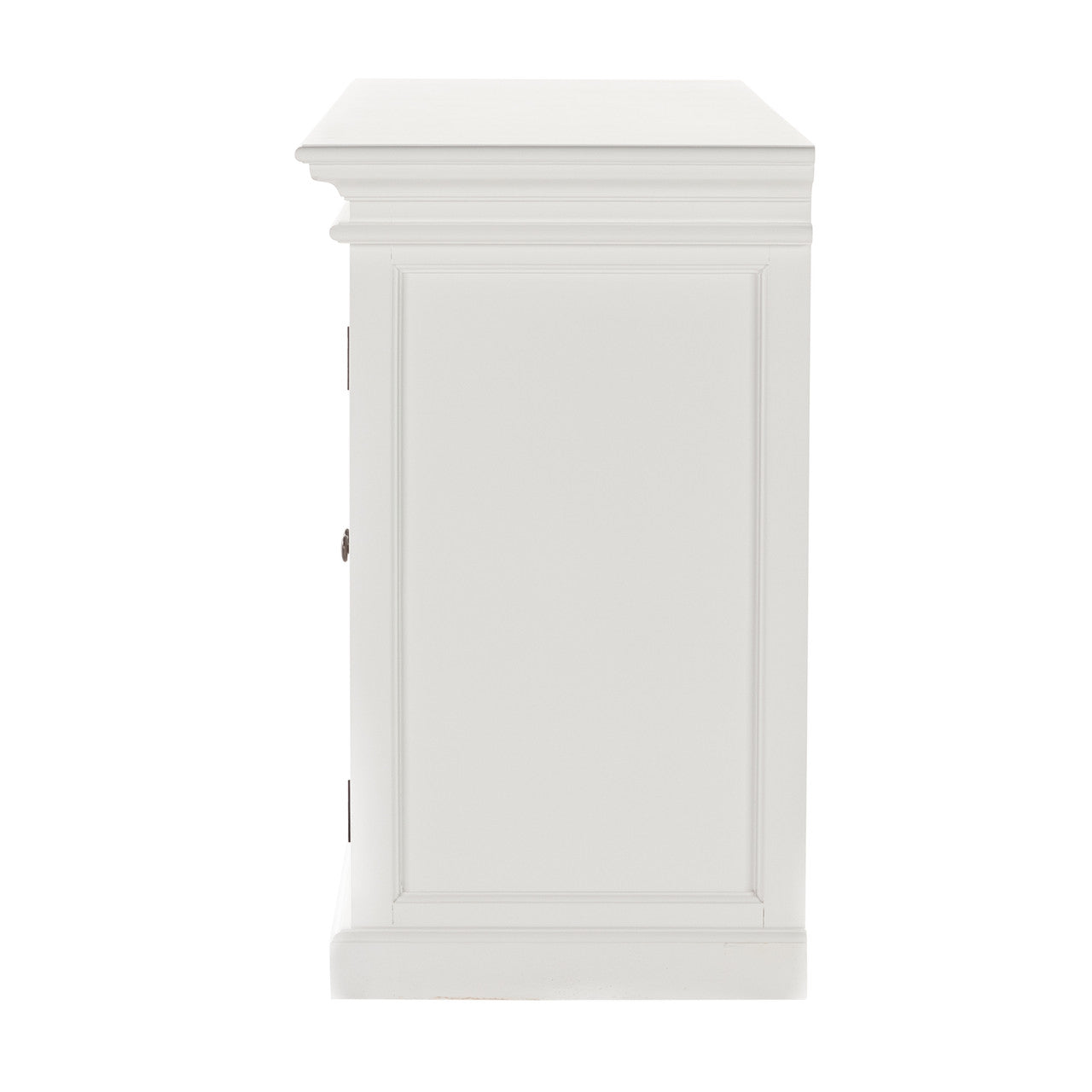 French Coastal Buffet with 4 Glass Doors 57"