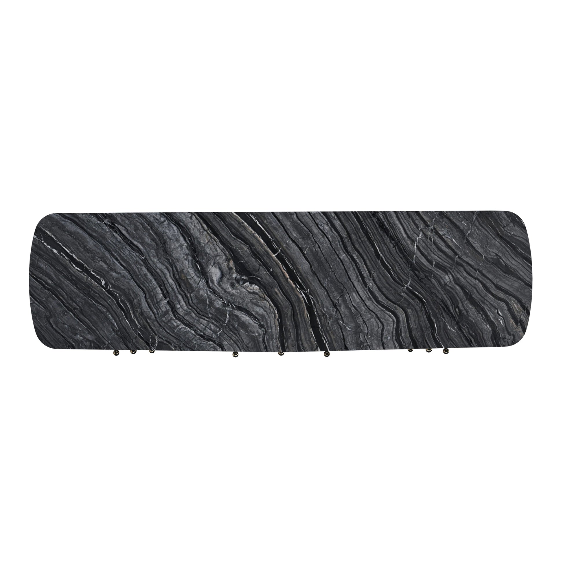Cabochon Dresser Piano Black 69" by Caracole - view 3