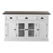 Modern Farmhouse Buffet with 4 Doors 3 Drawers - ZNS-B191TWD