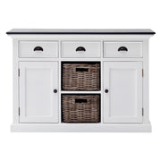 Modern Farmhouse Buffet with 2 Baskets - ZNS-B129CT