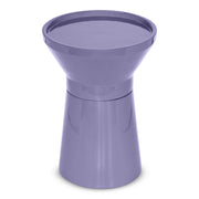 Sabine Enamel End Table Lavender Purple by Urbia - product view