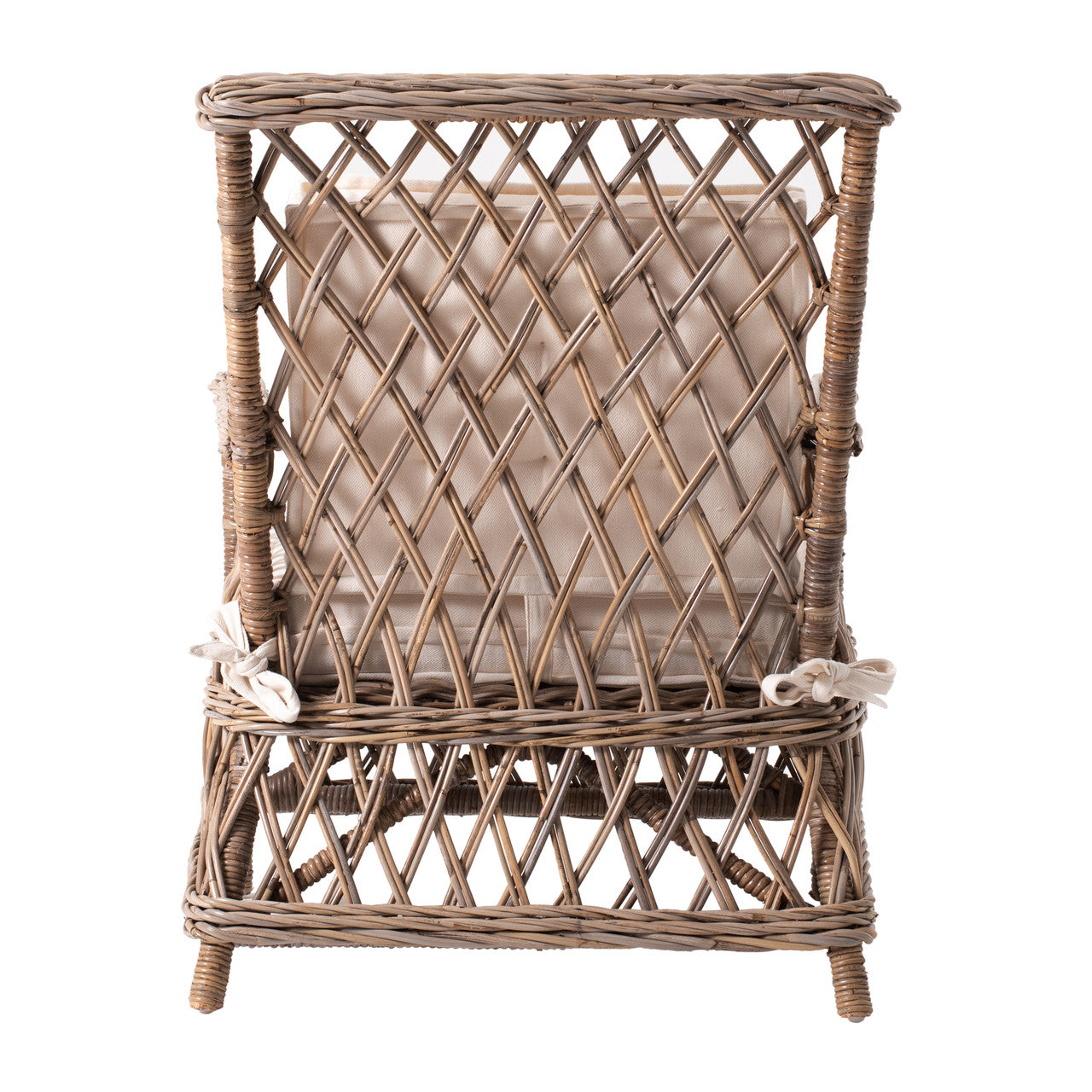 Coastal Wicker Marquis Chair (Set of 2) 30"