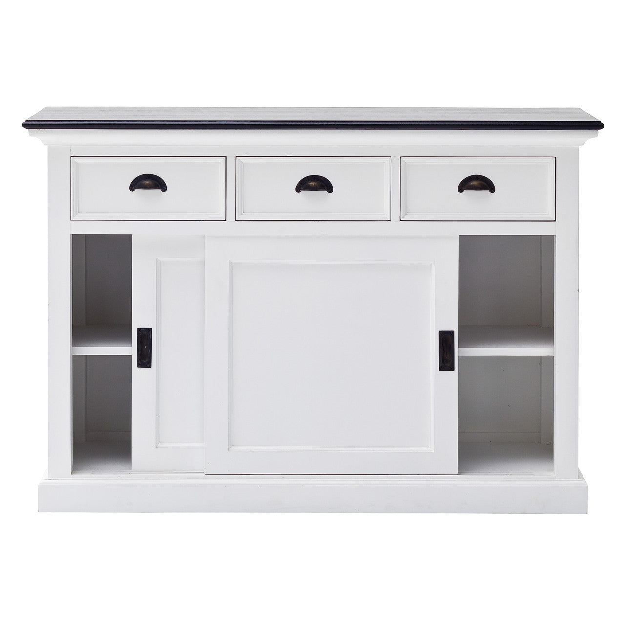 Modern Farmhouse Buffet with Sliding Doors 49"