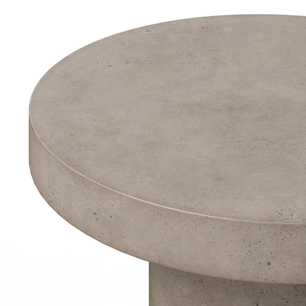 Circa Dark Grey Concrete Bar Height Table 38" by Urbia - detail 3