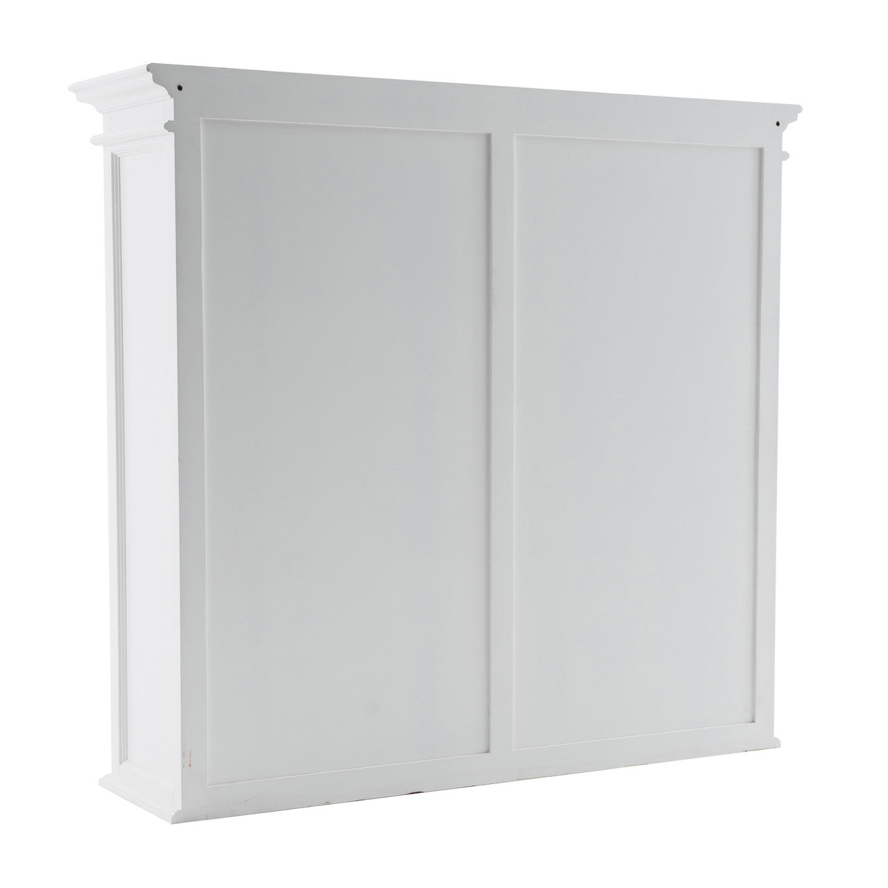 French Coastal Buffet Hutch Unit with 8 Shelves 57"
