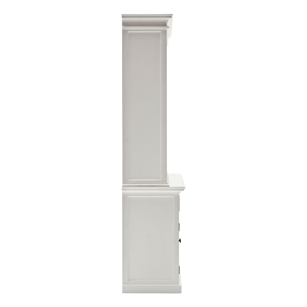 French Coastal Hutch Bookcase Unit 63"