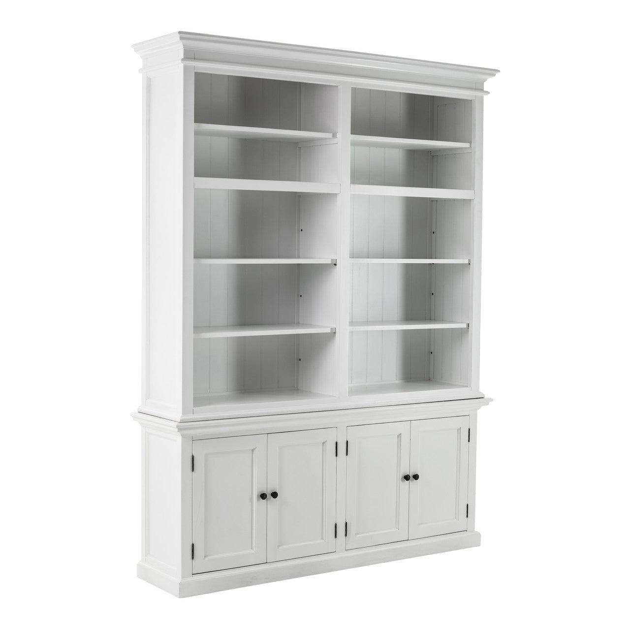 French Coastal Double-Bay Hutch Unit 65"