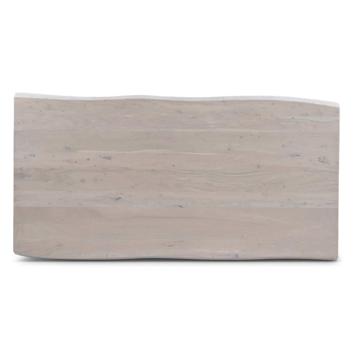 Brooks Dining Table X Base 40" x 79" White Wash Top - Brass Base by Urbia - detail 4