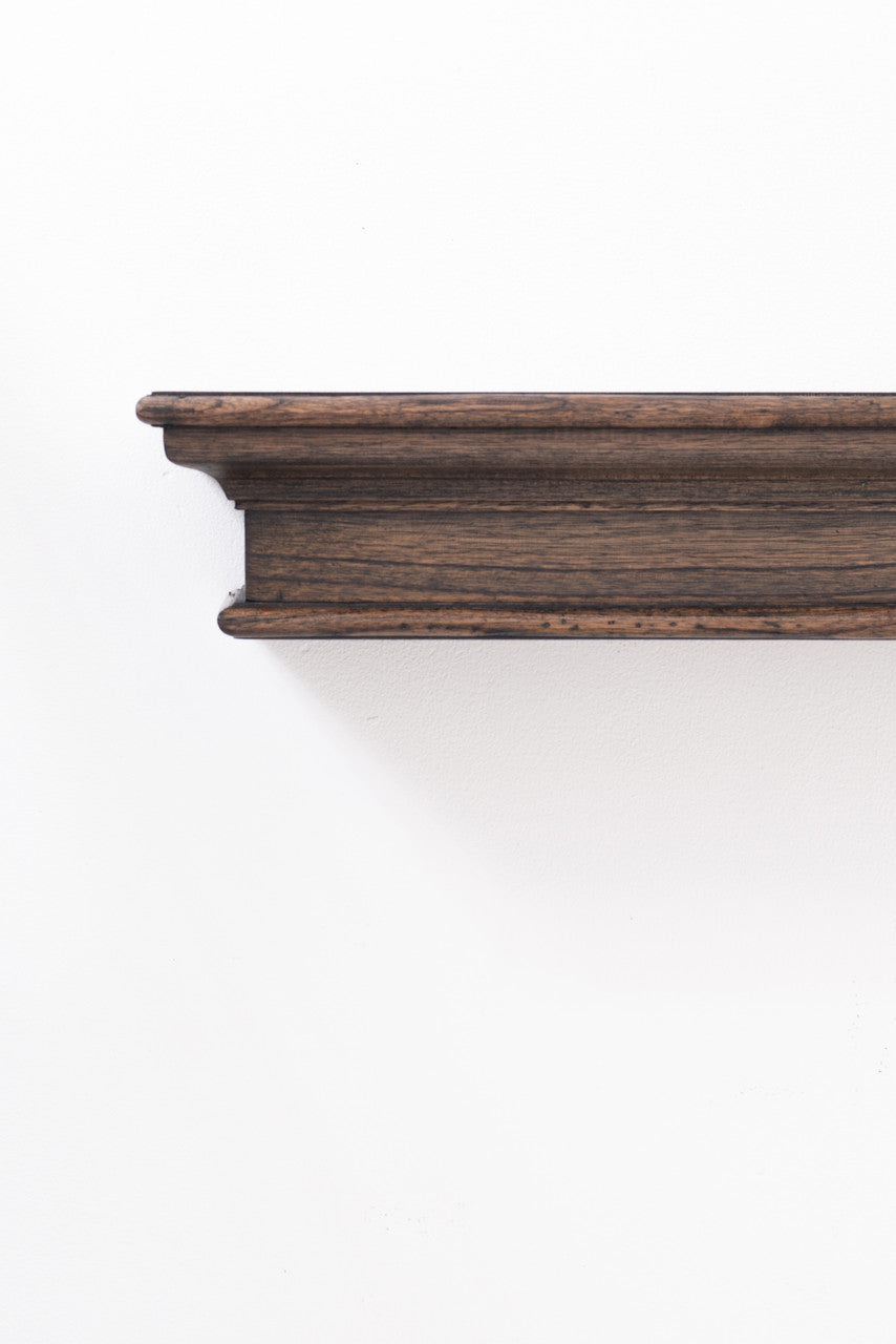 French Rustic Floating Wall Shelf, Medium 24"