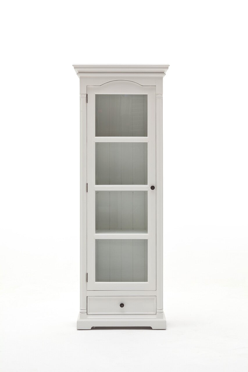 French Cottage Glass Cabinet 28"