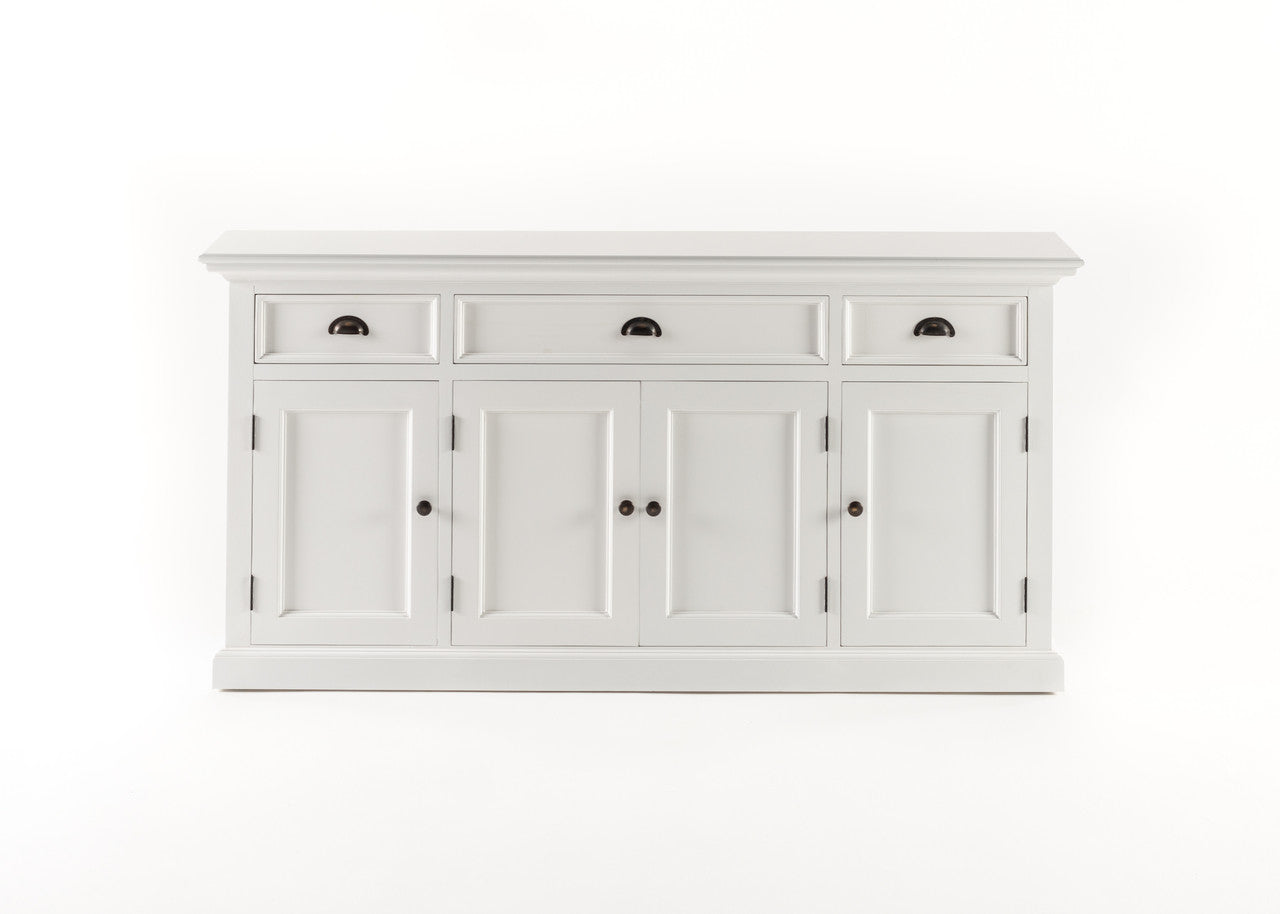 French Coastal Buffet Console Table 65"