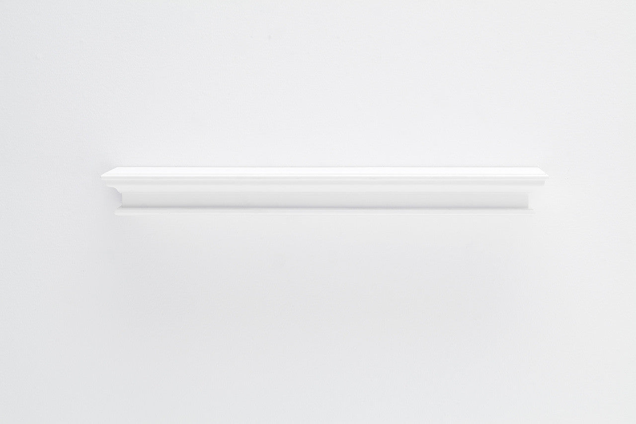 French Coastal Floating Wall Shelf, Extra Long 47"