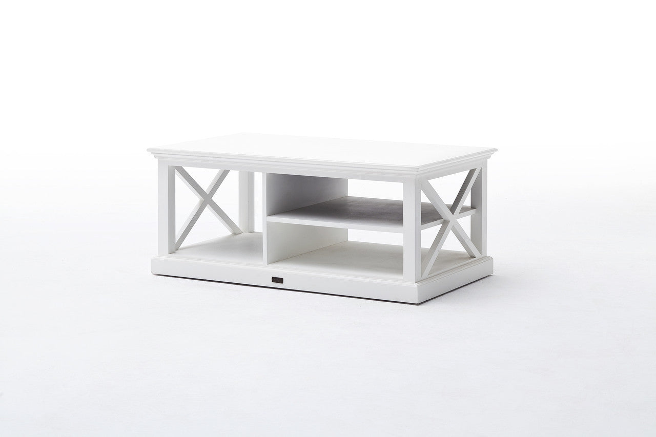 French Coastal Coffee Table 47"