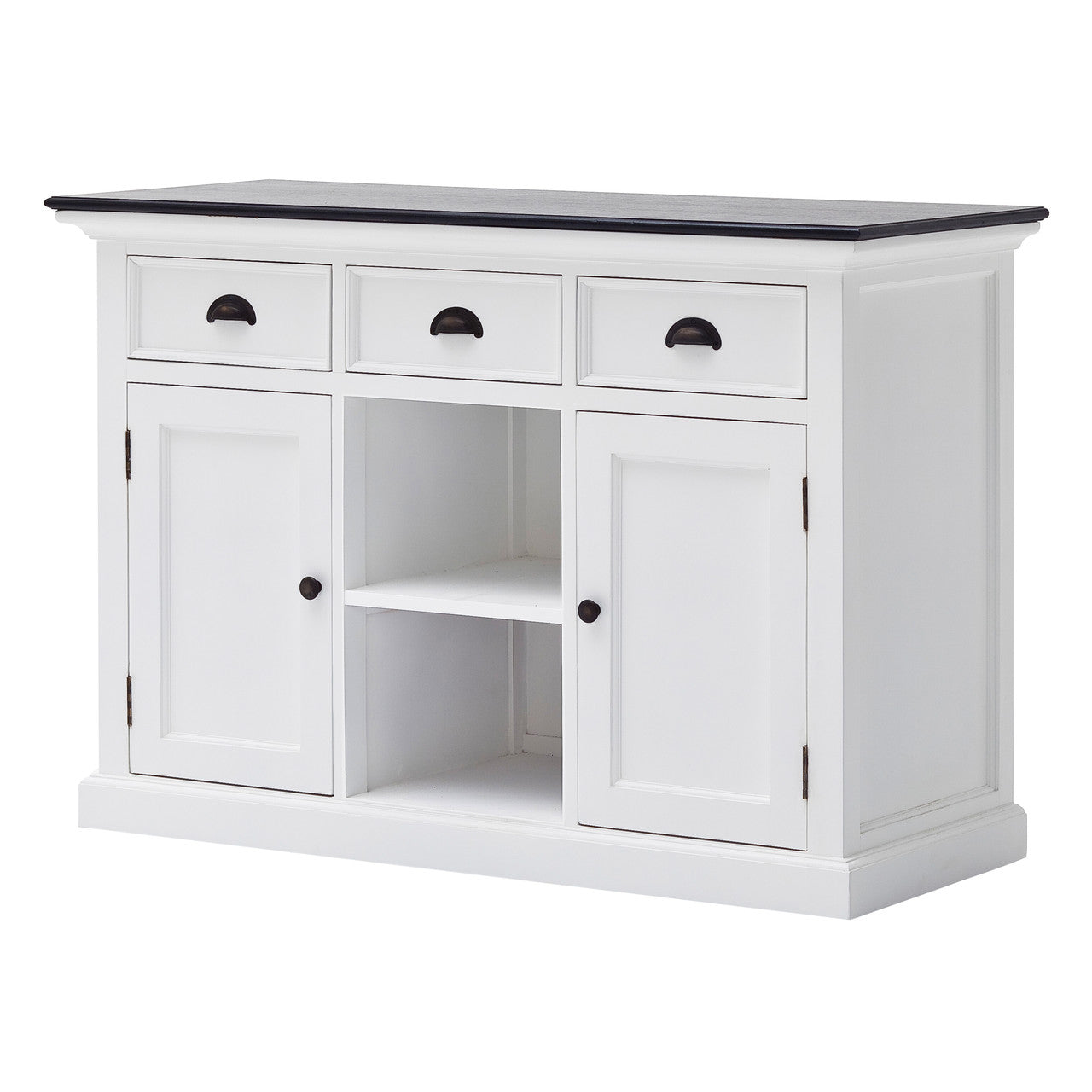 Modern Farmhouse Buffet with 2 Baskets - ZNS-B129CT