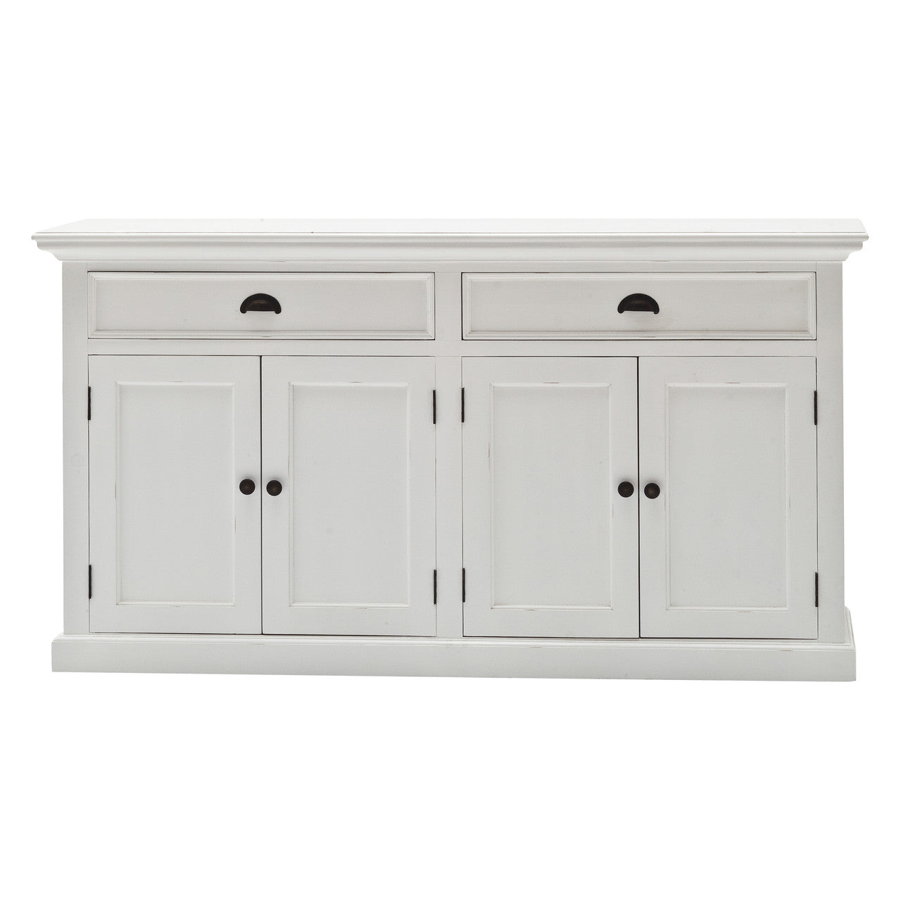 French Coastal Hutch Bookcase Unit 63"