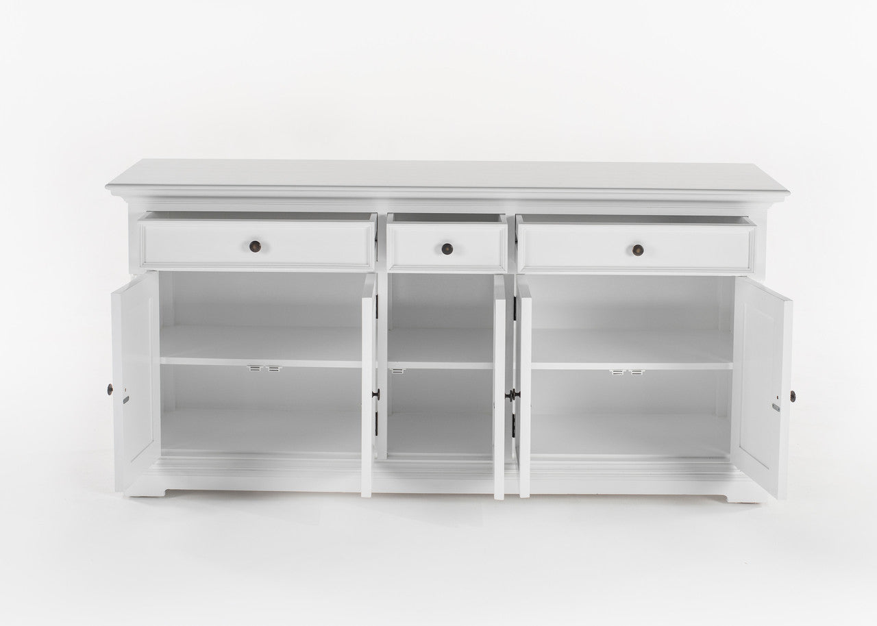 French Cottage Buffet with 5 Doors 71"