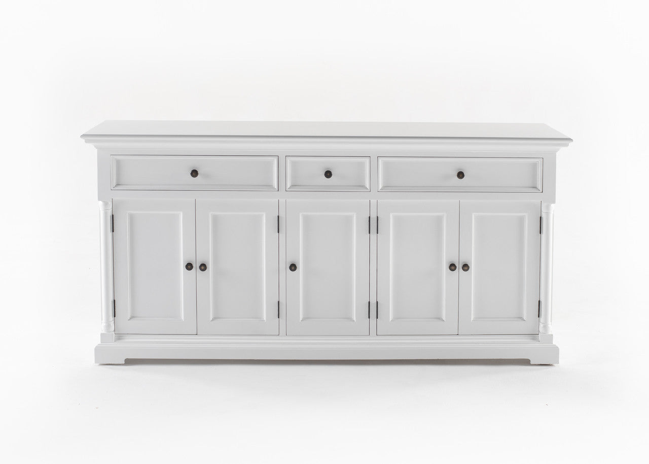 French Cottage Buffet with 5 Doors 71"