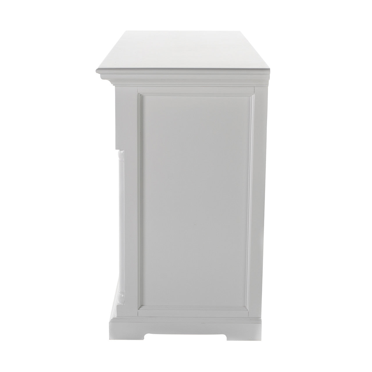 French Cottage Buffet with 4 Doors 3 Drawers 57"